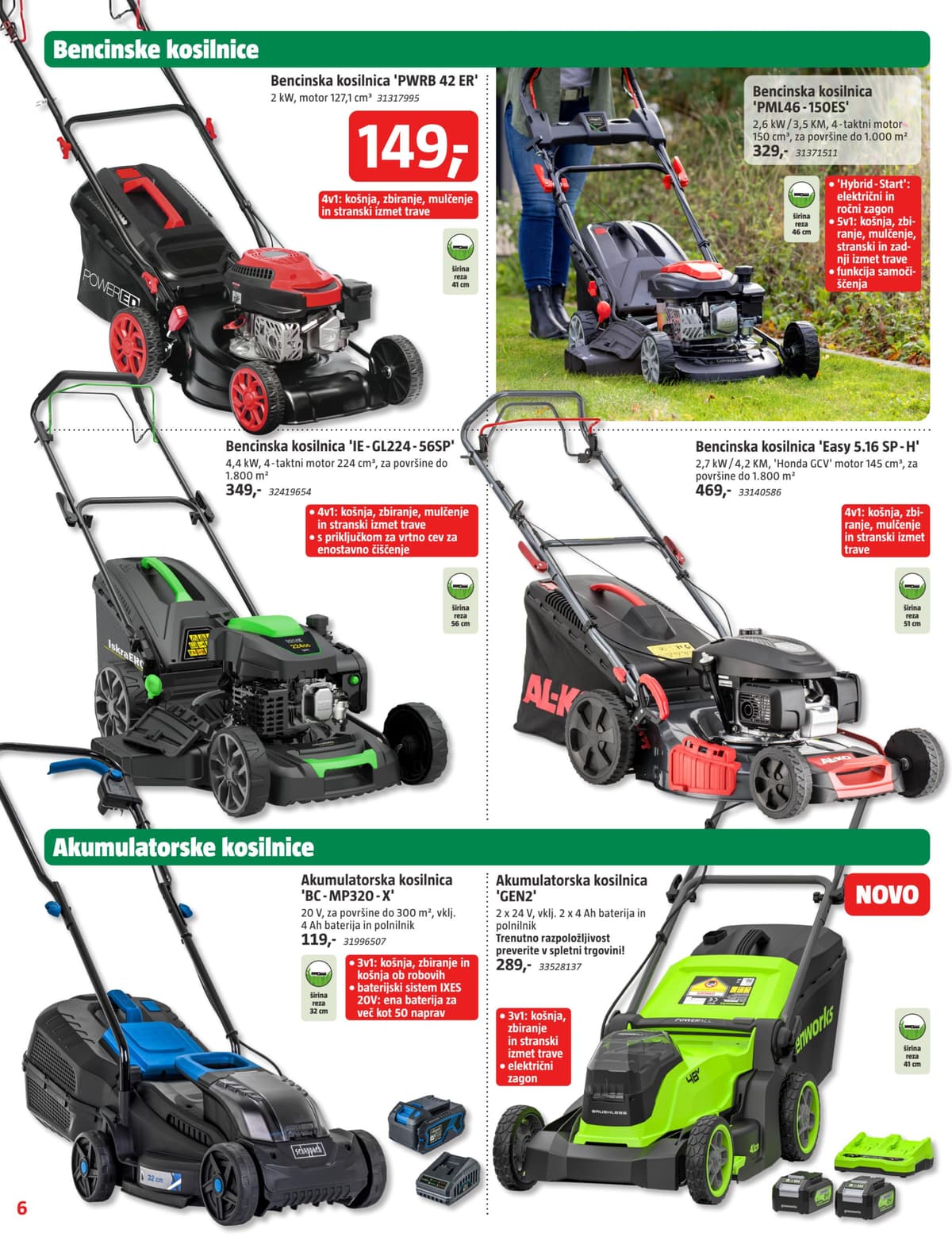 Stran 6. Bauhaus kataloga - April 2026 od 15.04.2026.