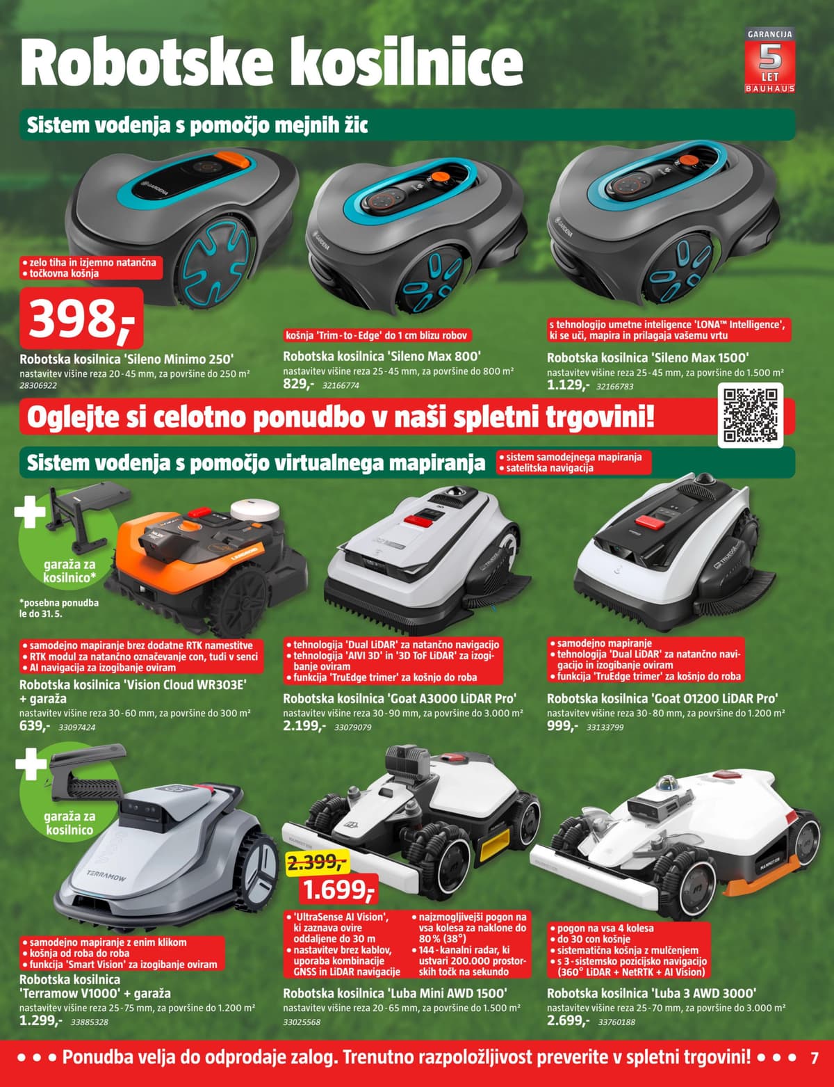 Stran 7. Bauhaus kataloga - April 2026 od 15.04.2026.