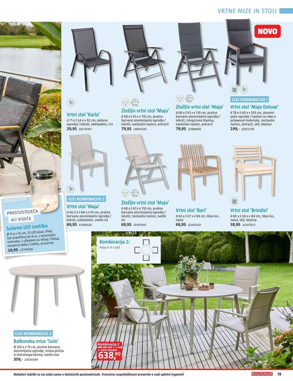 Stran 19. Bauhaus kataloga - Vrtno Pohištvo
