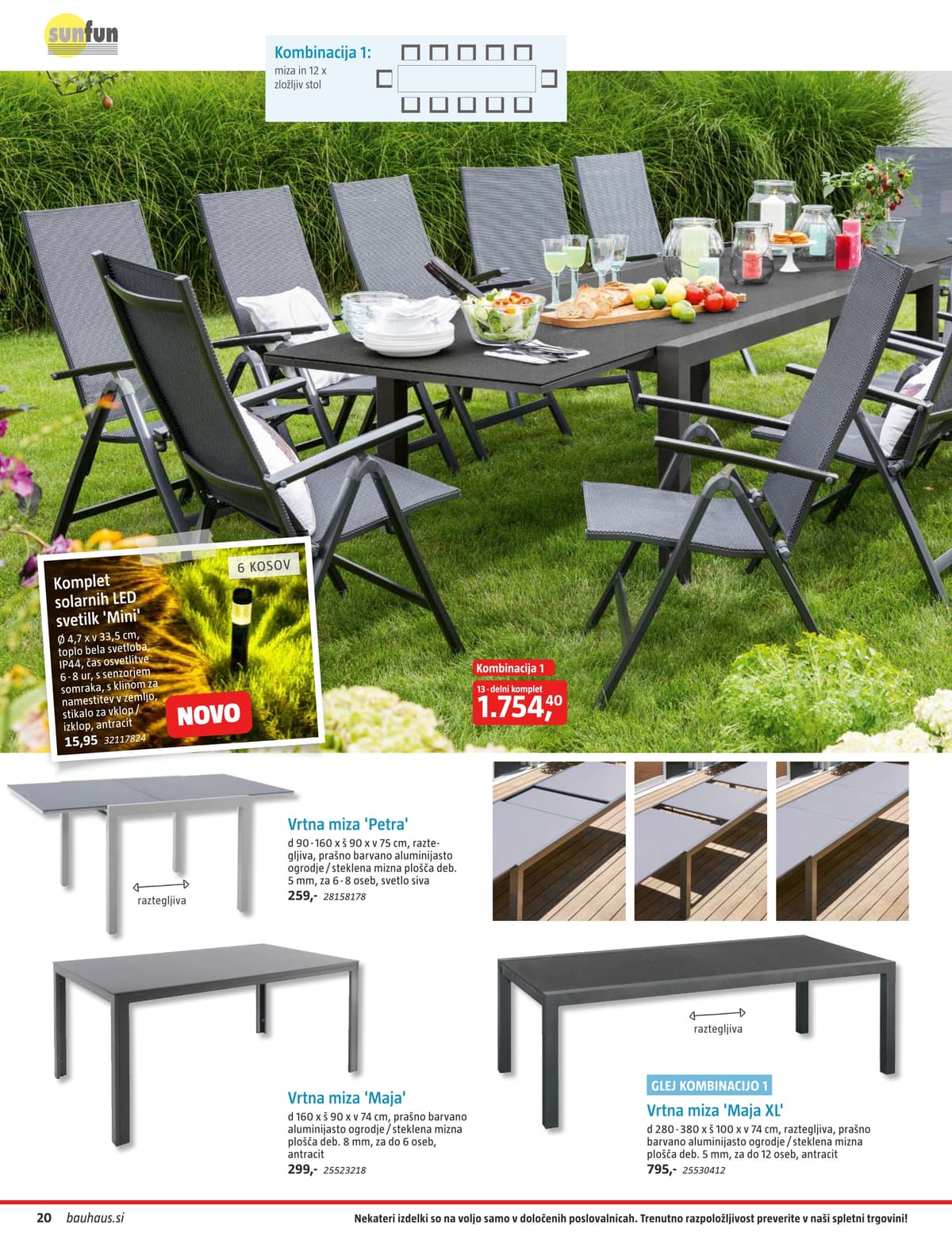 Stran 20. Bauhaus kataloga - Vrtno Pohištvo od 28.04.2026.