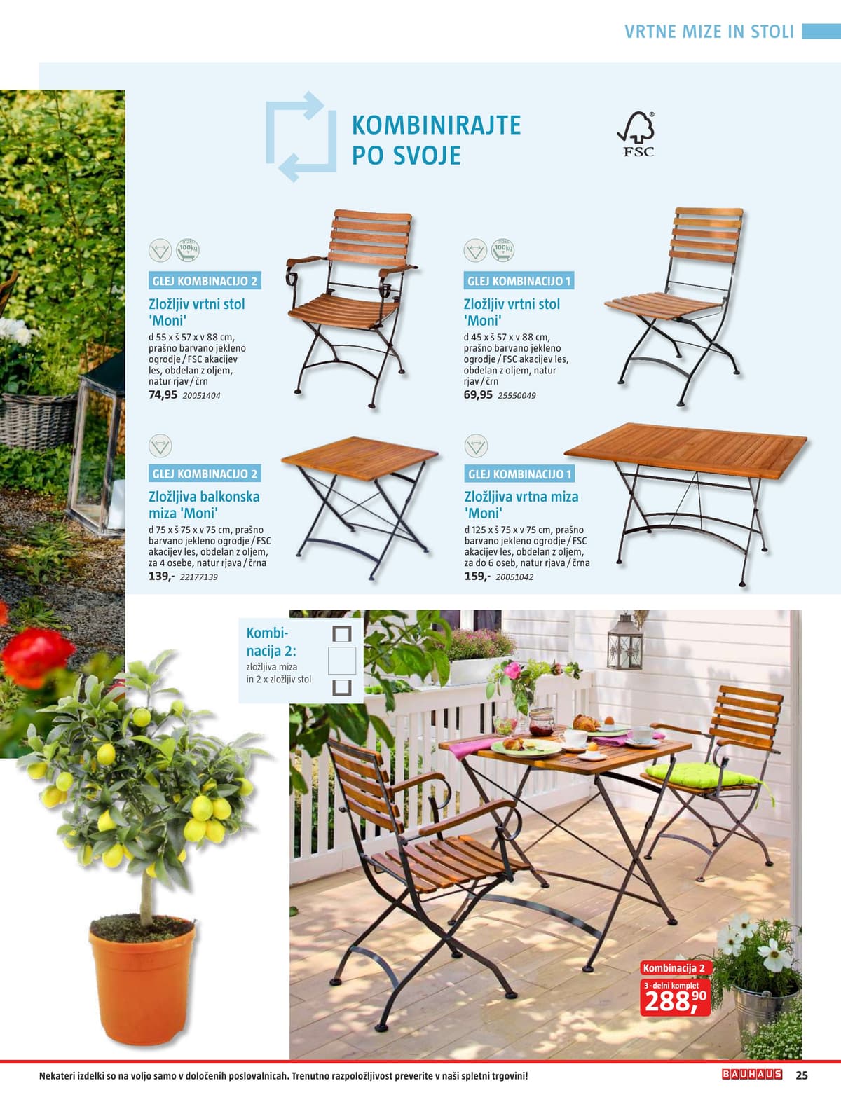 Stran 25. Bauhaus kataloga - Vrtno Pohištvo od 28.04.2026.
