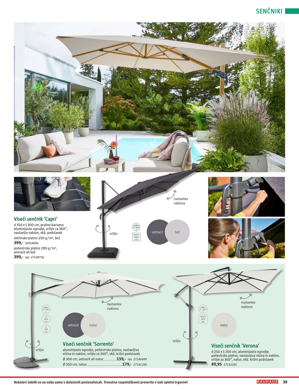 Stran 39. Bauhaus kataloga - Vrtno Pohištvo od 28.04.2026.