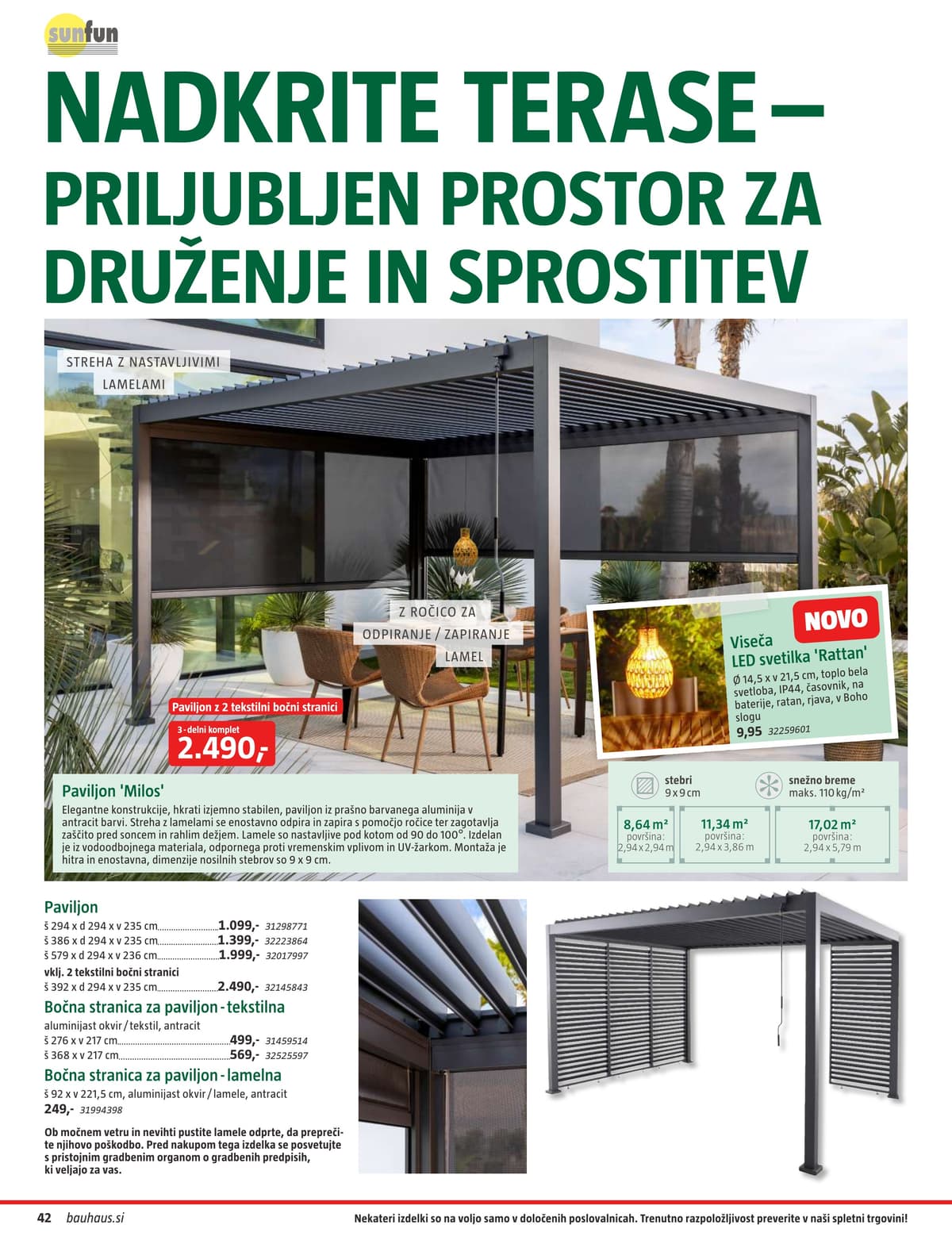 Stran 42. Bauhaus kataloga - Vrtno Pohištvo od 28.04.2026.