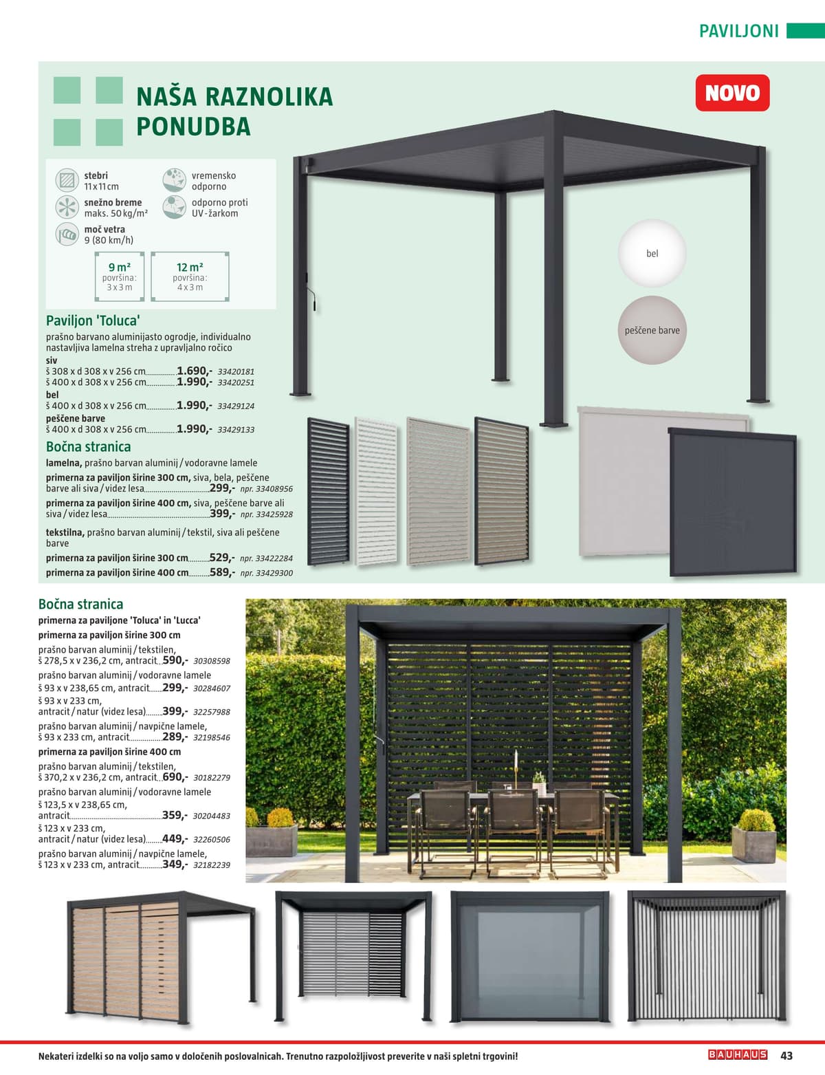 Stran 43. Bauhaus kataloga - Vrtno Pohištvo od 28.04.2026.