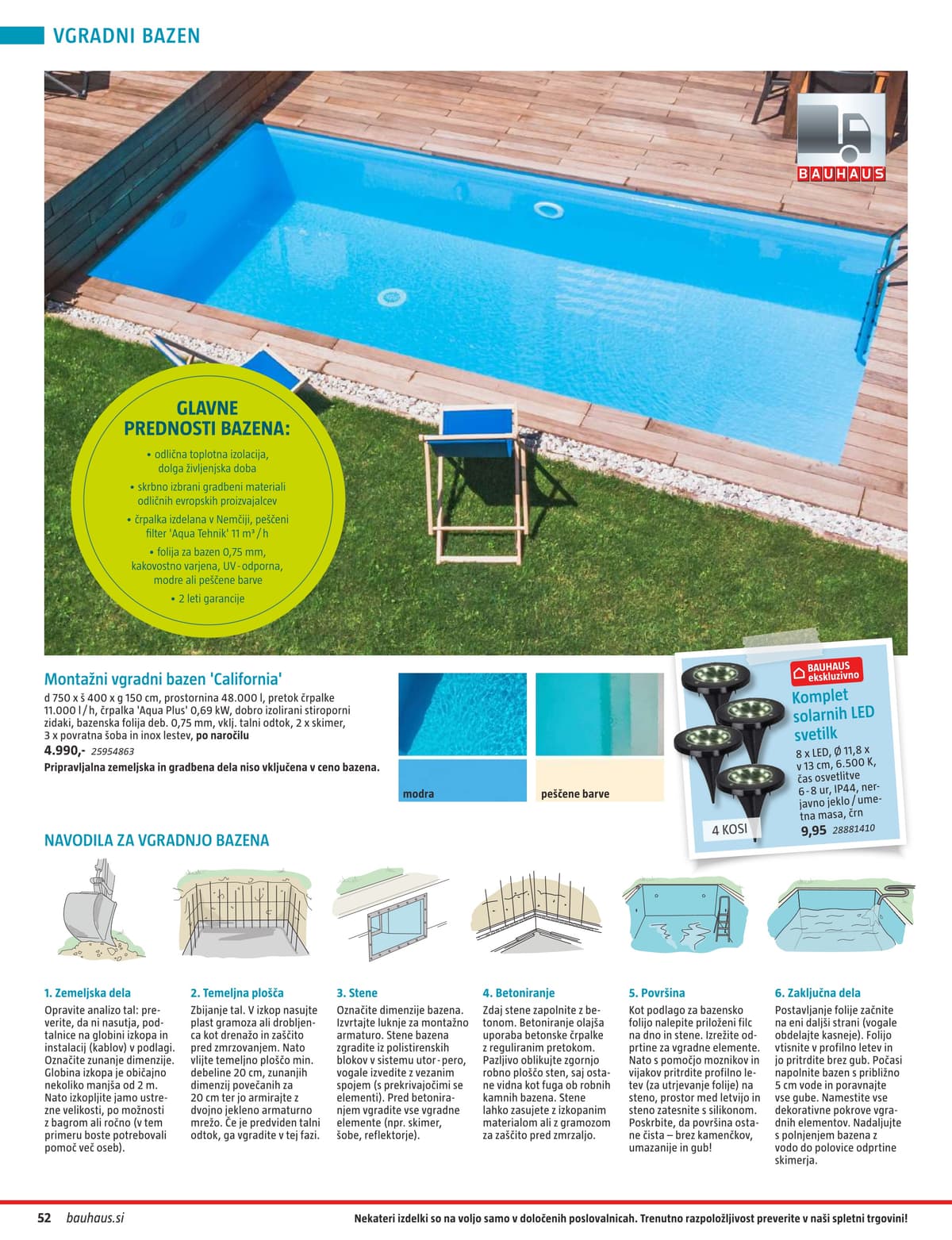 Stran 52. Bauhaus kataloga - Vrtno Pohištvo od 28.04.2026.