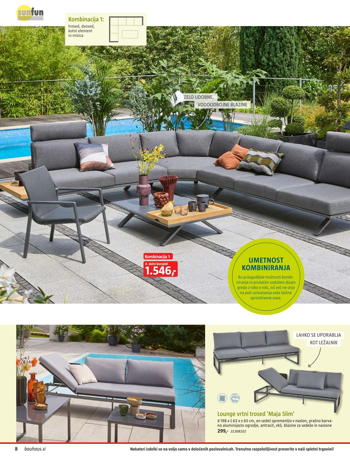 Stran 8. Bauhaus kataloga - Vrtno Pohištvo od 28.04.2026.