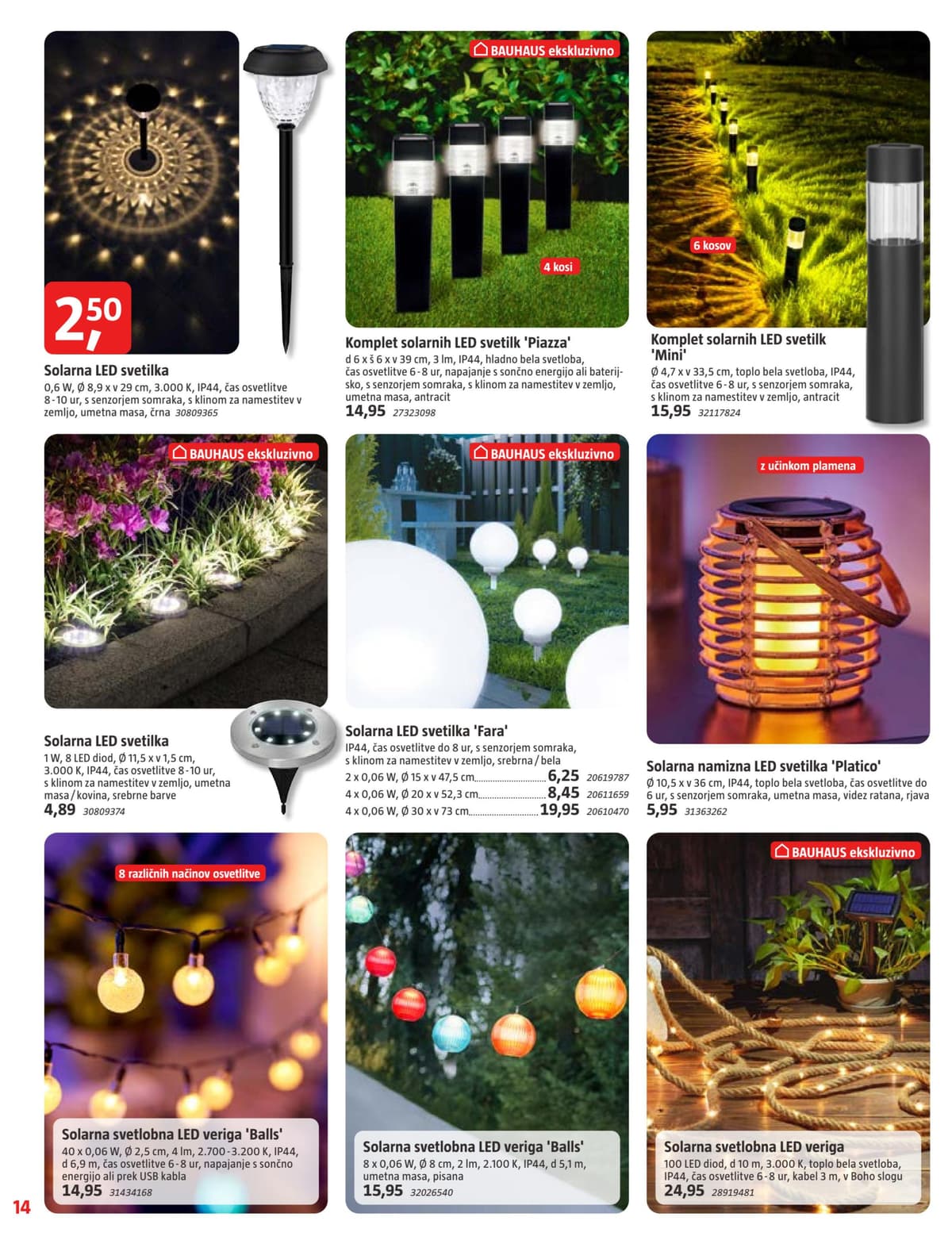 Stran 14. Bauhaus kataloga - Maj 2026