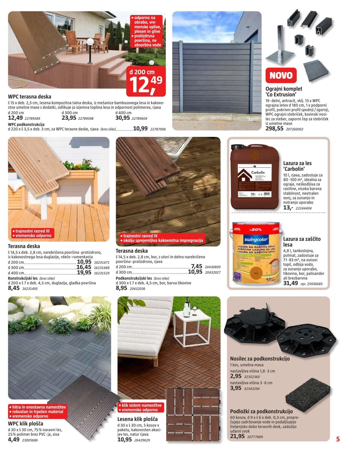 Stran 5. Bauhaus kataloga - Maj 2026