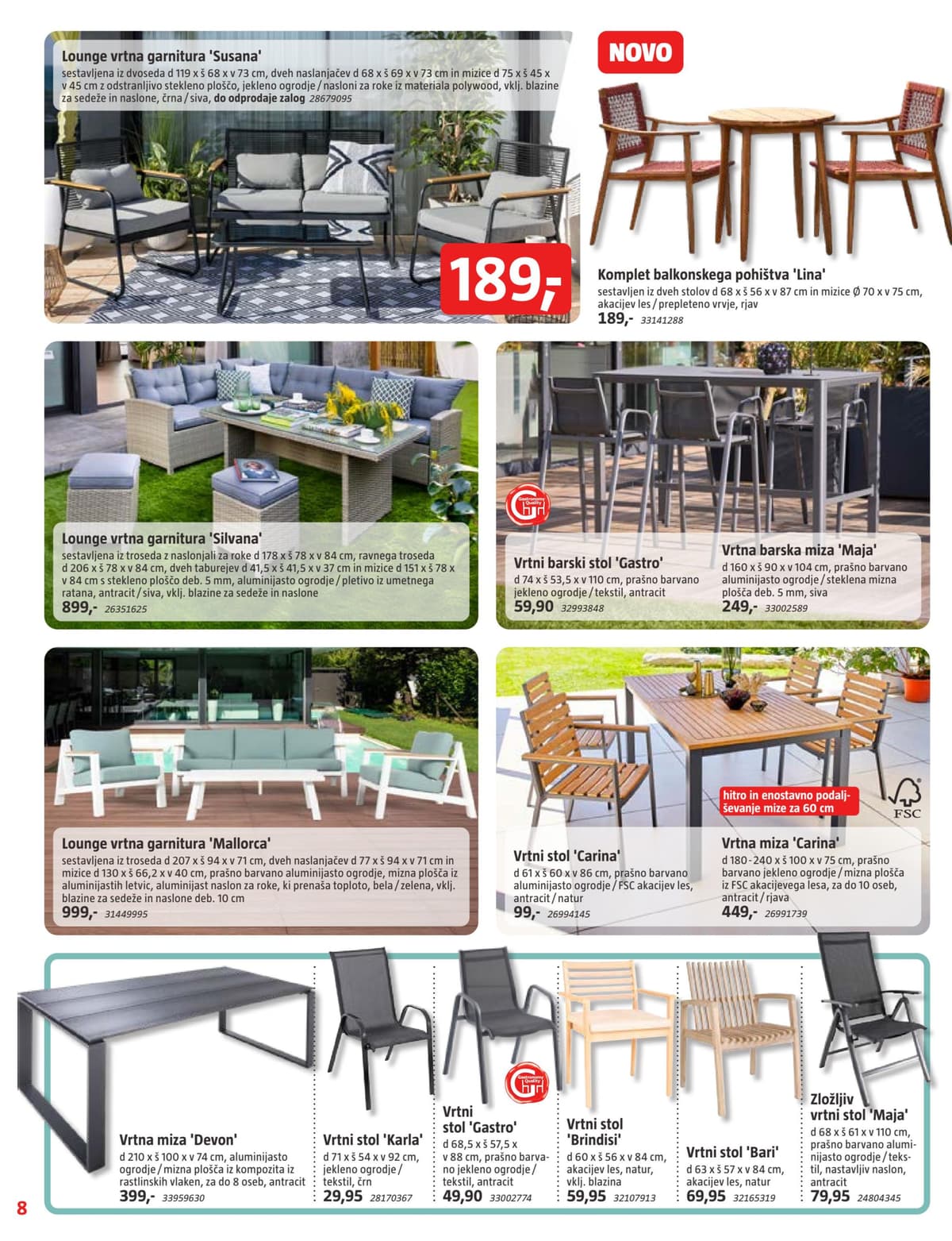 Stran 8. Bauhaus kataloga - Maj 2026