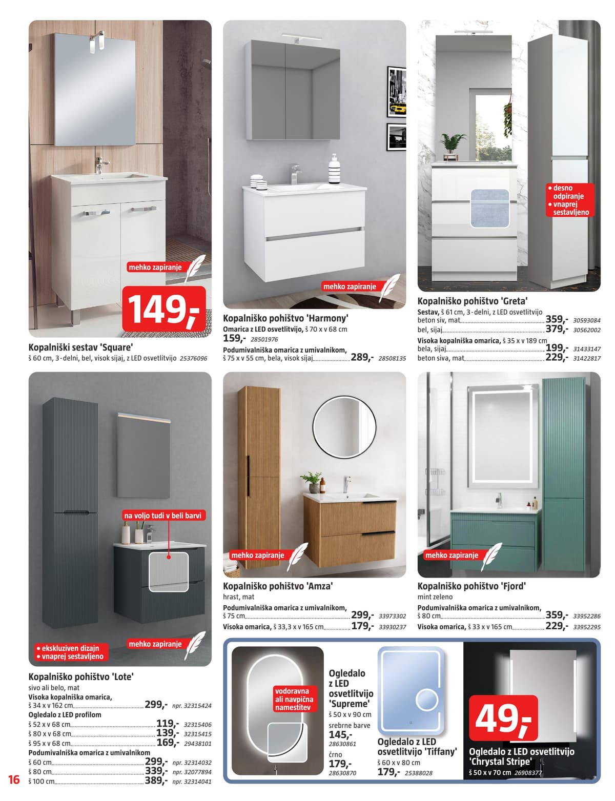 Stran 16. Bauhaus kataloga - Julij 2026