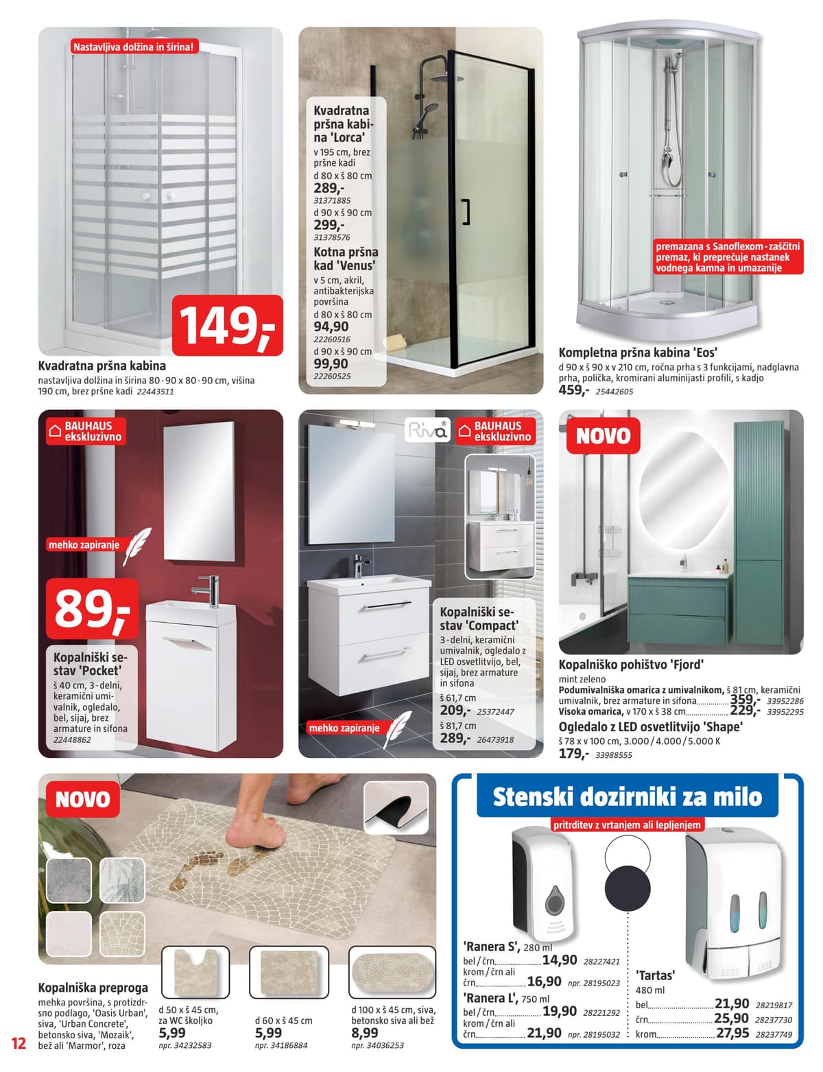 Stran 12. Bauhaus kataloga - Julij 2026 od 15.07.2026