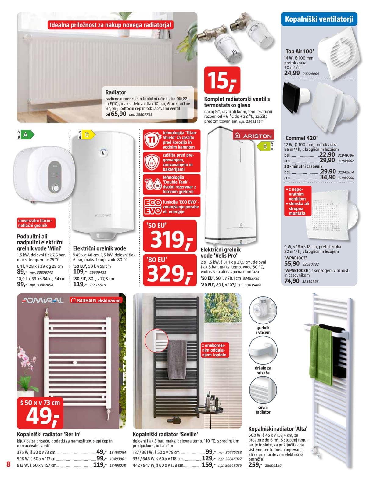 Stran 8. Bauhaus kataloga - Avgust 2026 od 28.07.2026