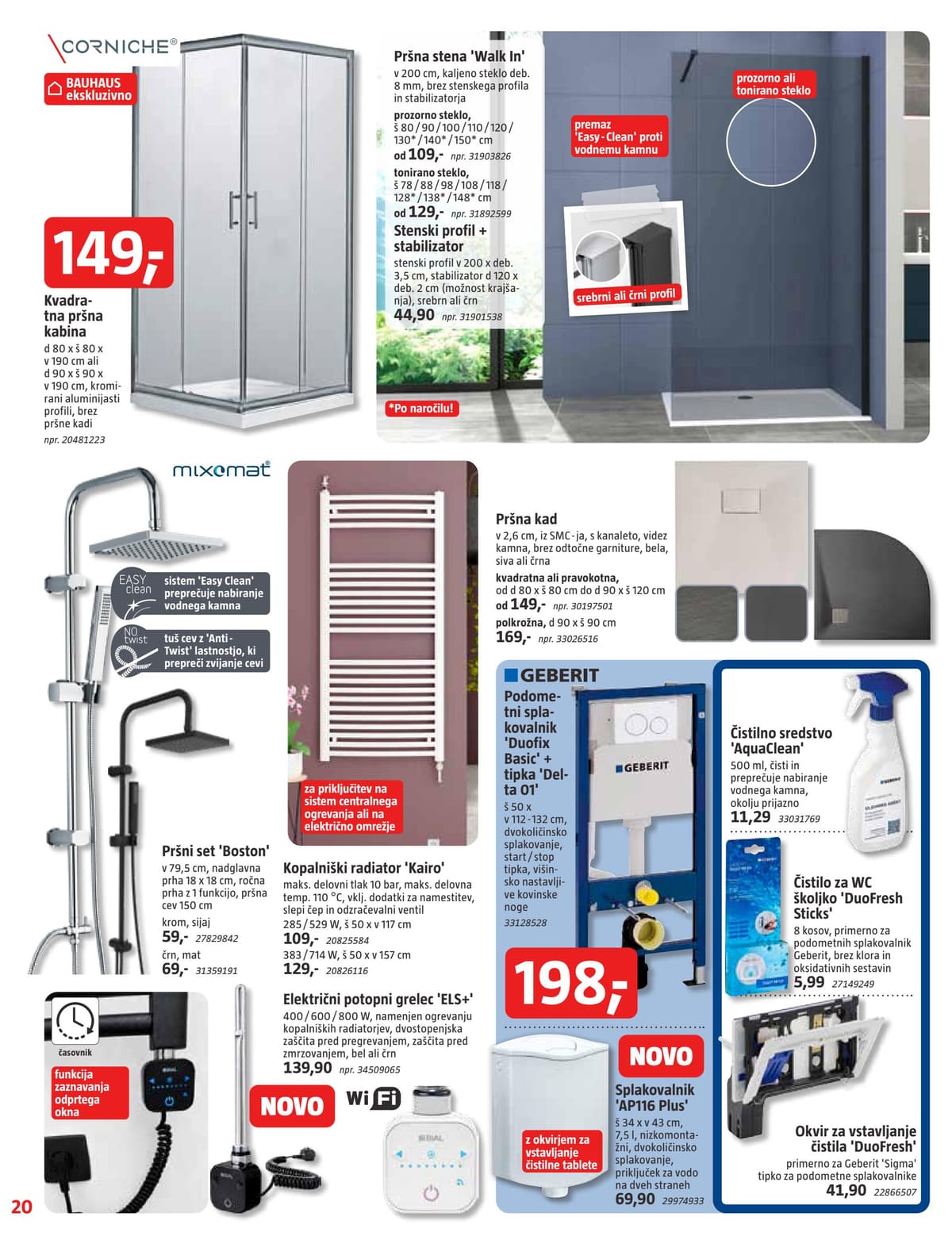 Stran 20. Bauhaus kataloga - November 2026 od 29.10.2026.