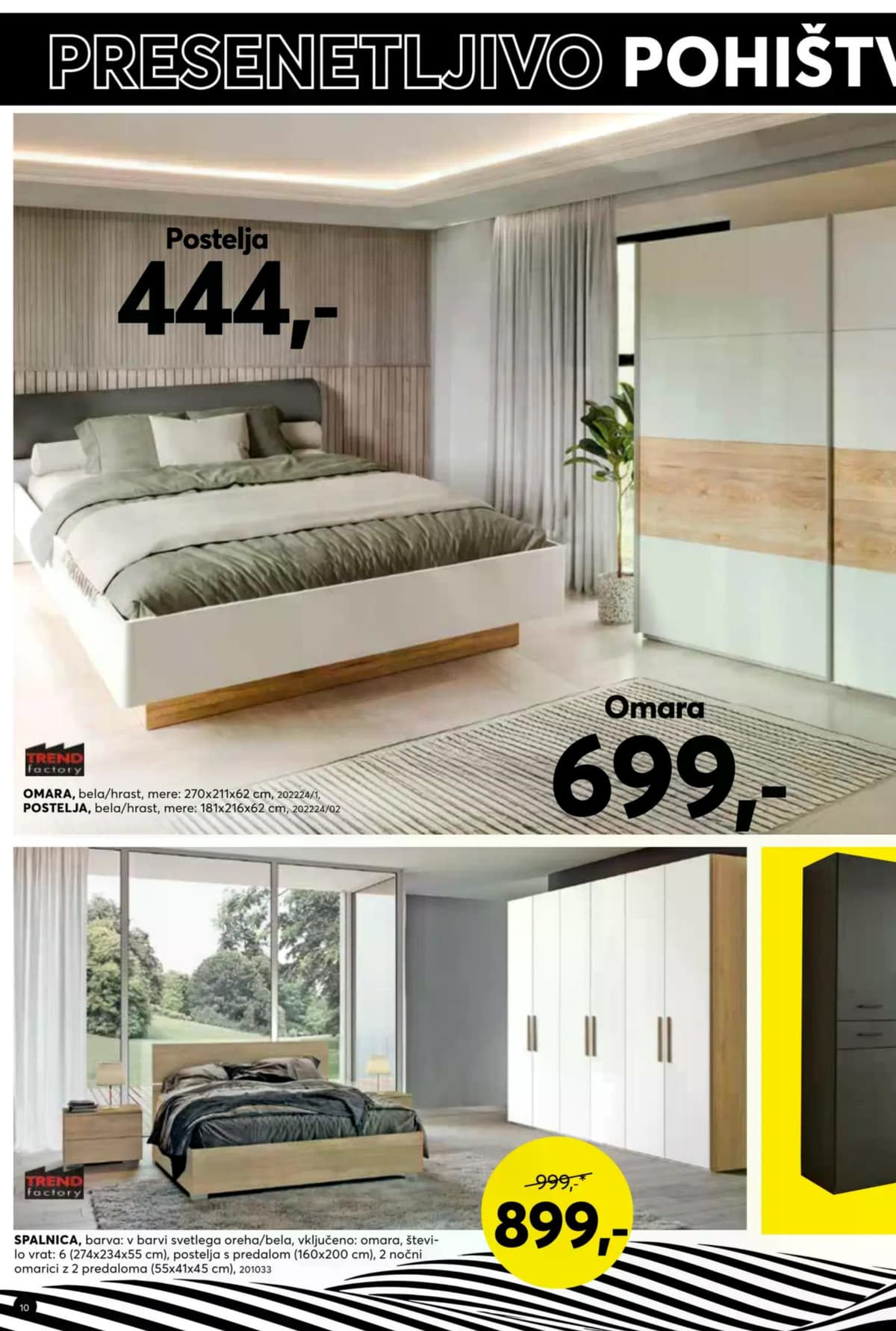Stran 10. Dipo kataloga - Presenetljivo pohištvo do -30%