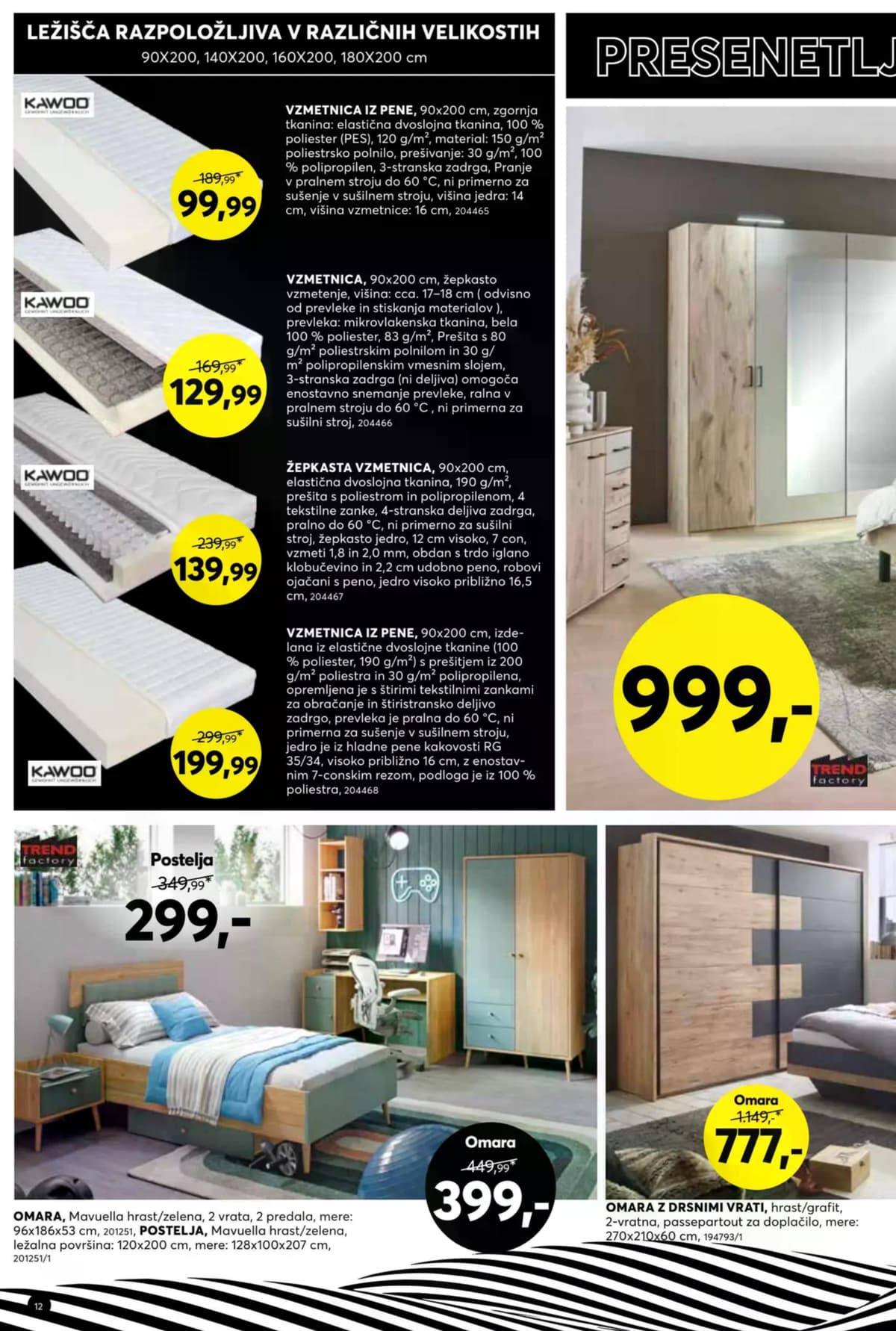 Stran 12. Dipo kataloga - Presenetljivo pohištvo do -30%