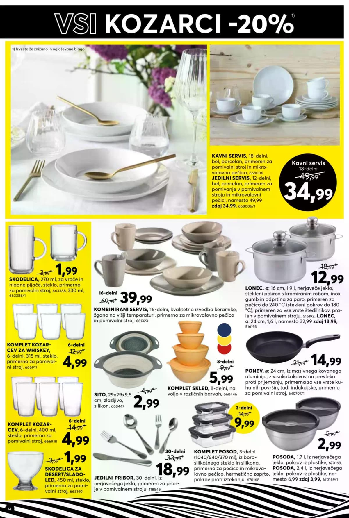 Stran 14. Dipo kataloga - Presenetljivo pohištvo do -30%