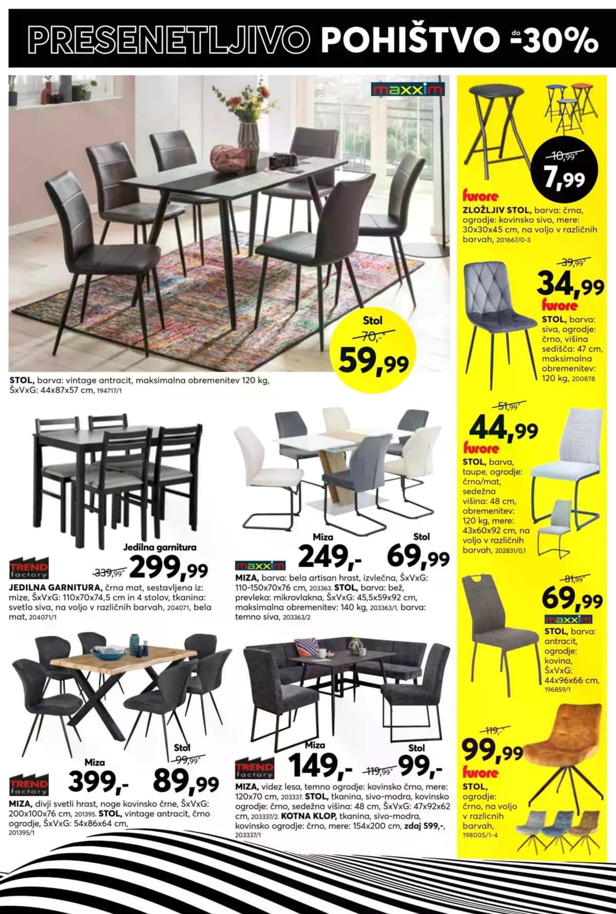 Stran 9. Dipo kataloga - Presenetljivo pohištvo do -30%