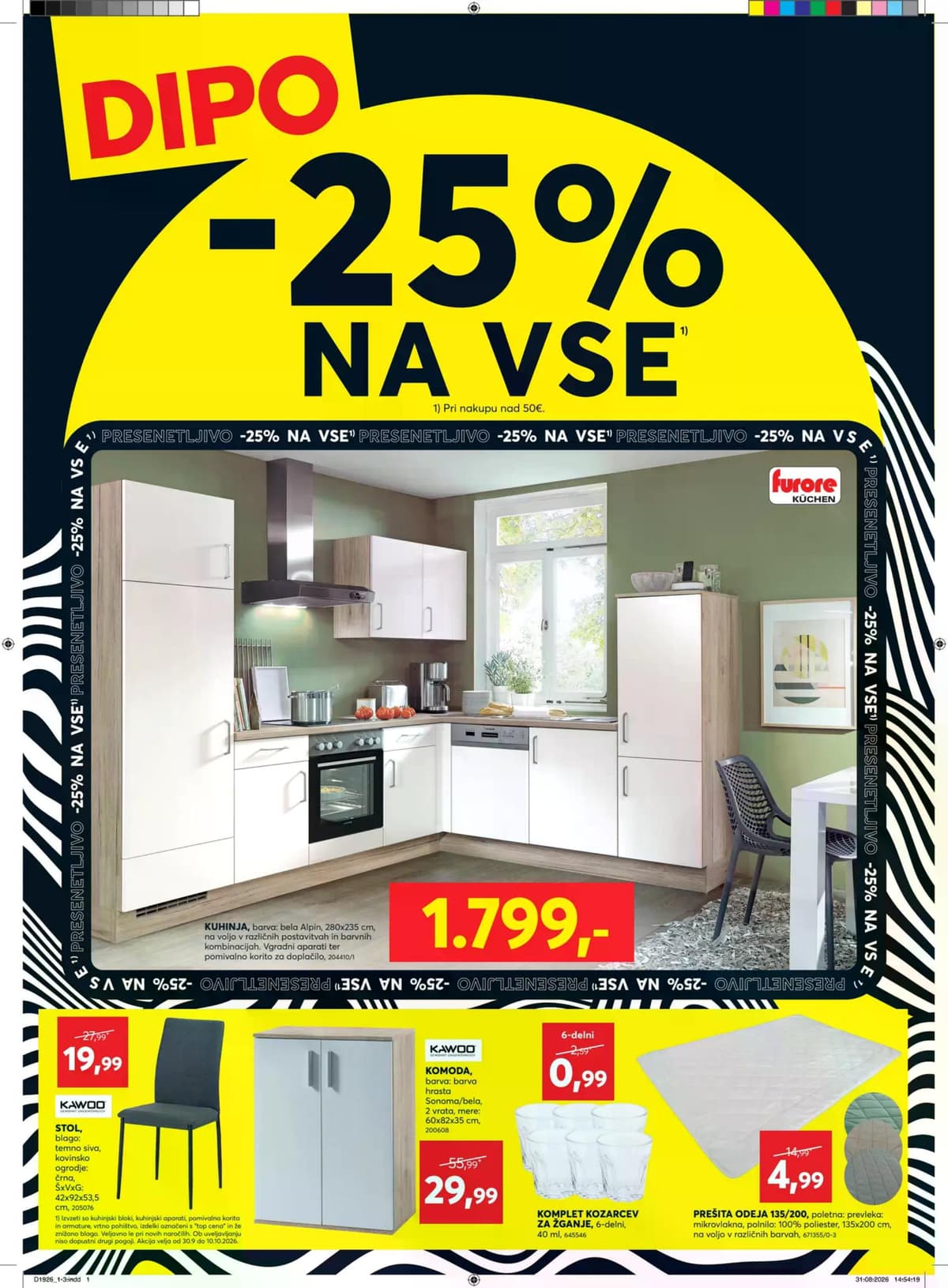 Dipo katalog od 30.09.2026. - -25% na vse