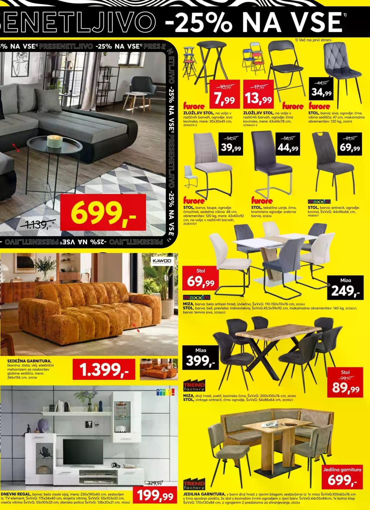 Stran 3. Dipo kataloga - -25% na vse od 01.10.2026.