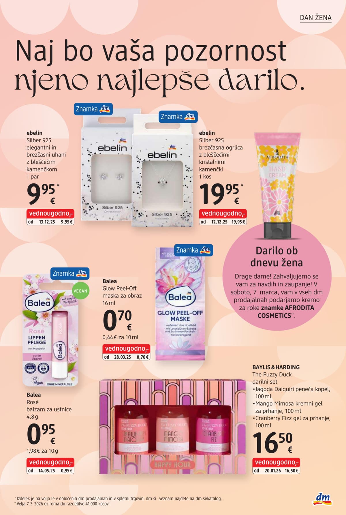 Stran 3. Dm kataloga - Marec 2026