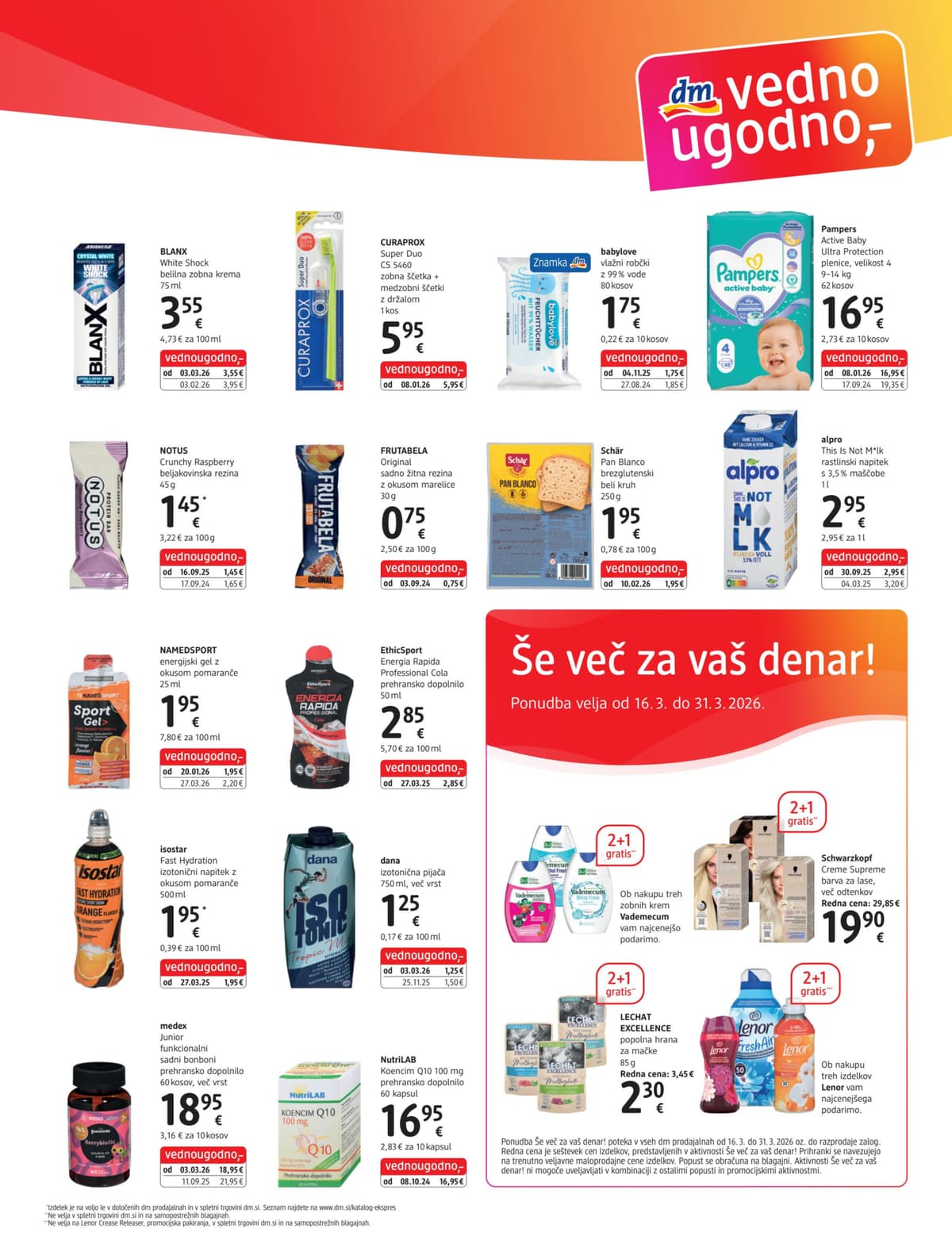 Stran 3. Dm kataloga - Express Marec 2026 od 16.03.2026.