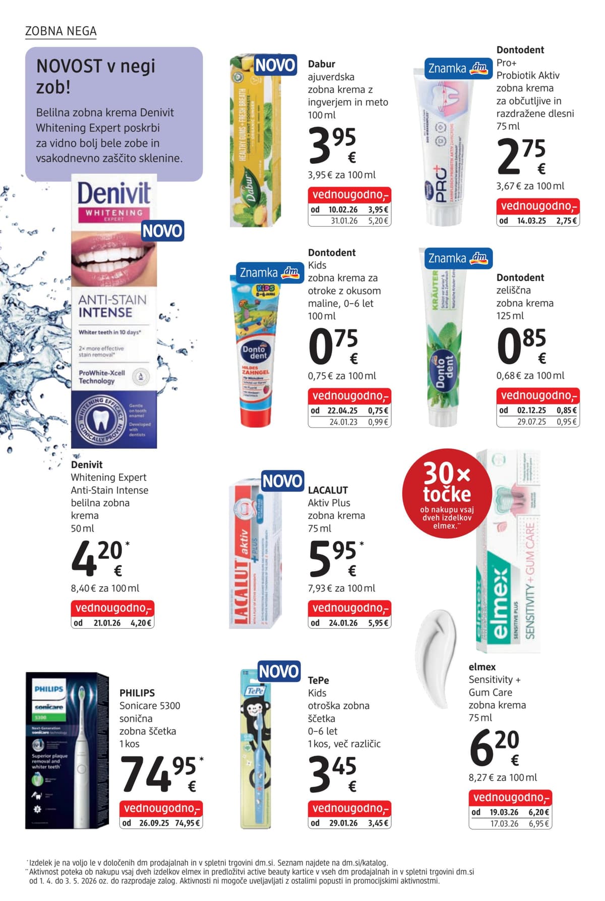 Stran 20. Dm kataloga - April 2026 od 01.04.2026.