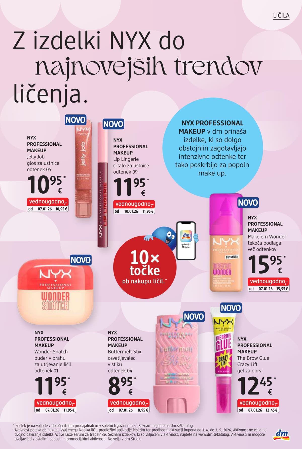 Stran 3. Dm kataloga - April 2026 od 01.04.2026.