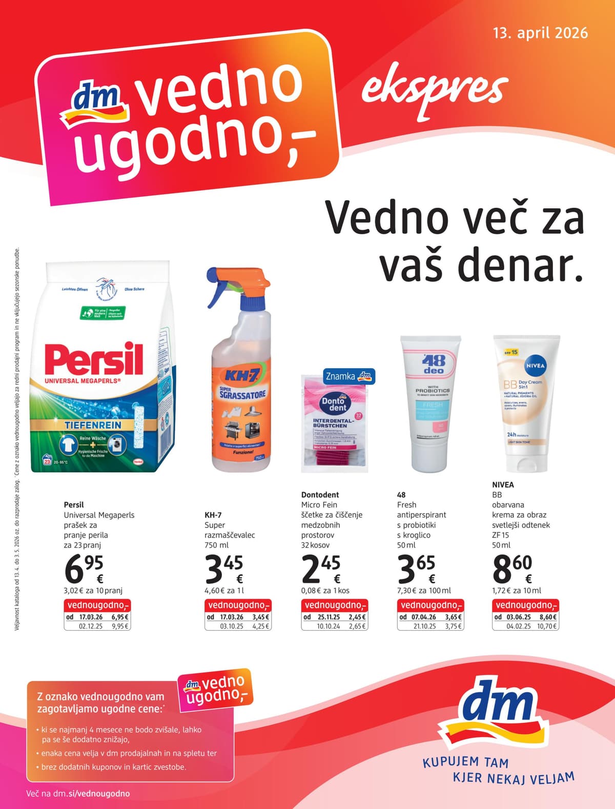 Stran 1. Dm kataloga - Express April 2026 od 13.04.2026.