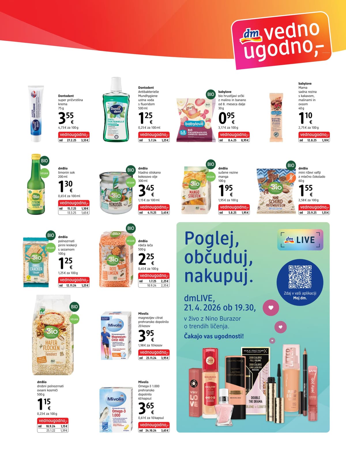 Stran 3. Dm kataloga - Express April 2026