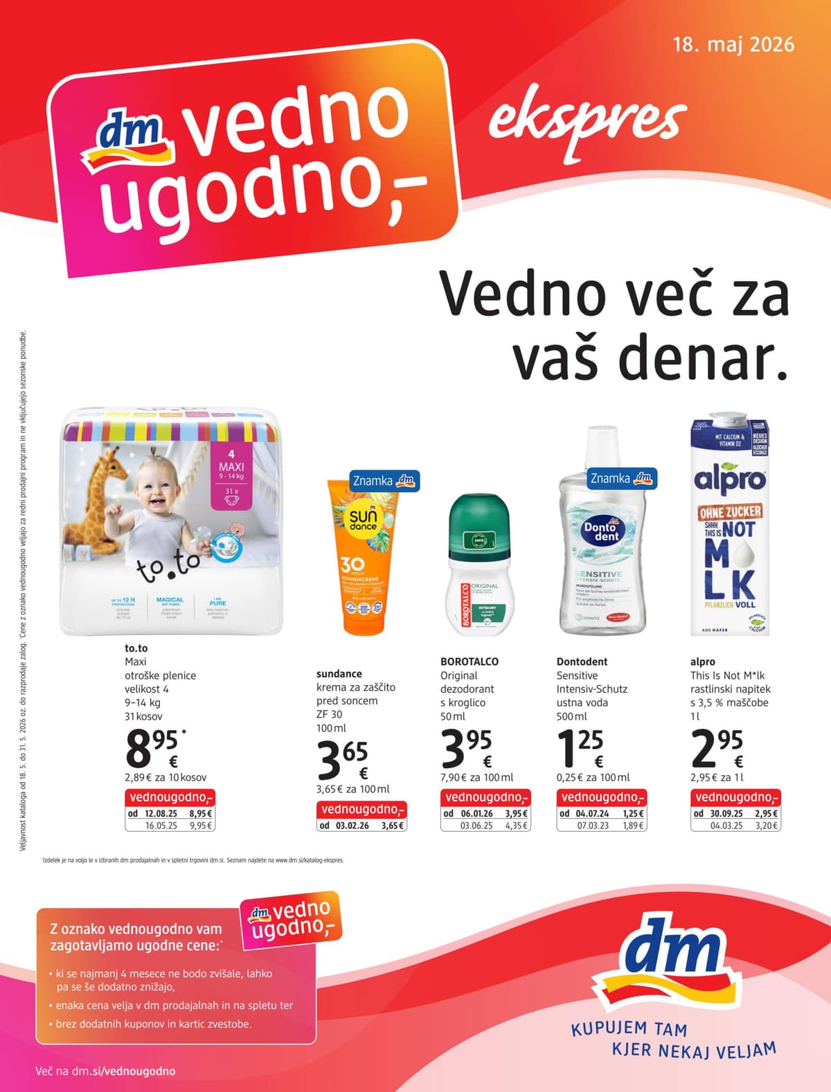 Stran 1. Dm kataloga - Ekspres Maj 2026 od 22.05.2026.