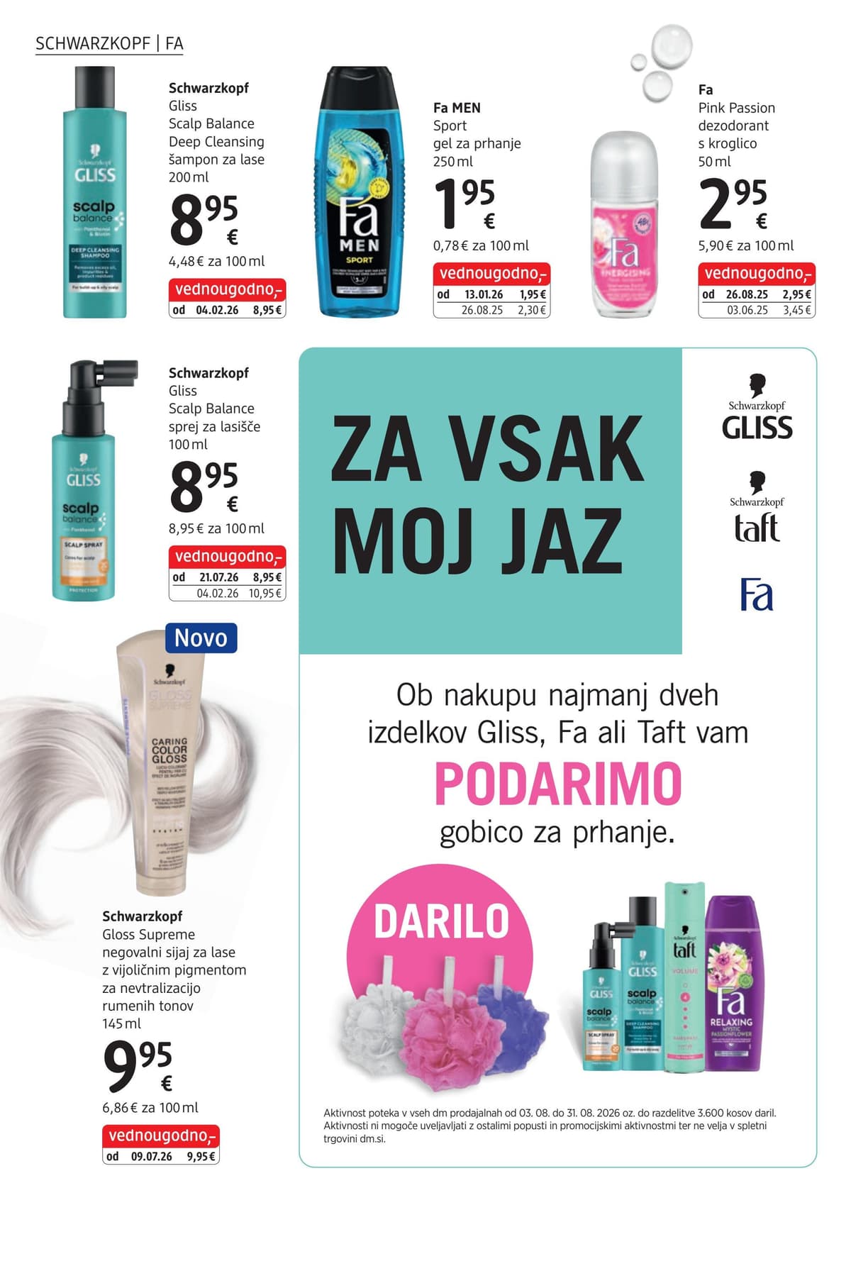 Stran 8. Dm kataloga - Avgust 2026 od 01.08.2026