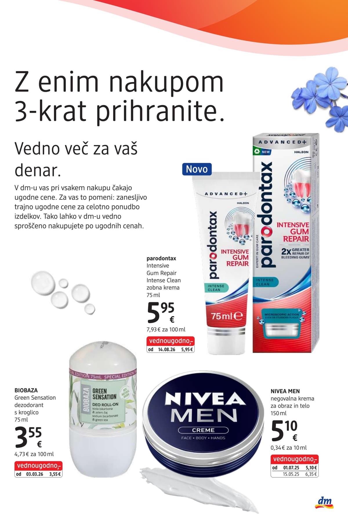 Stran 3. Dm kataloga - Oktober 2026 od 01.10.2026.