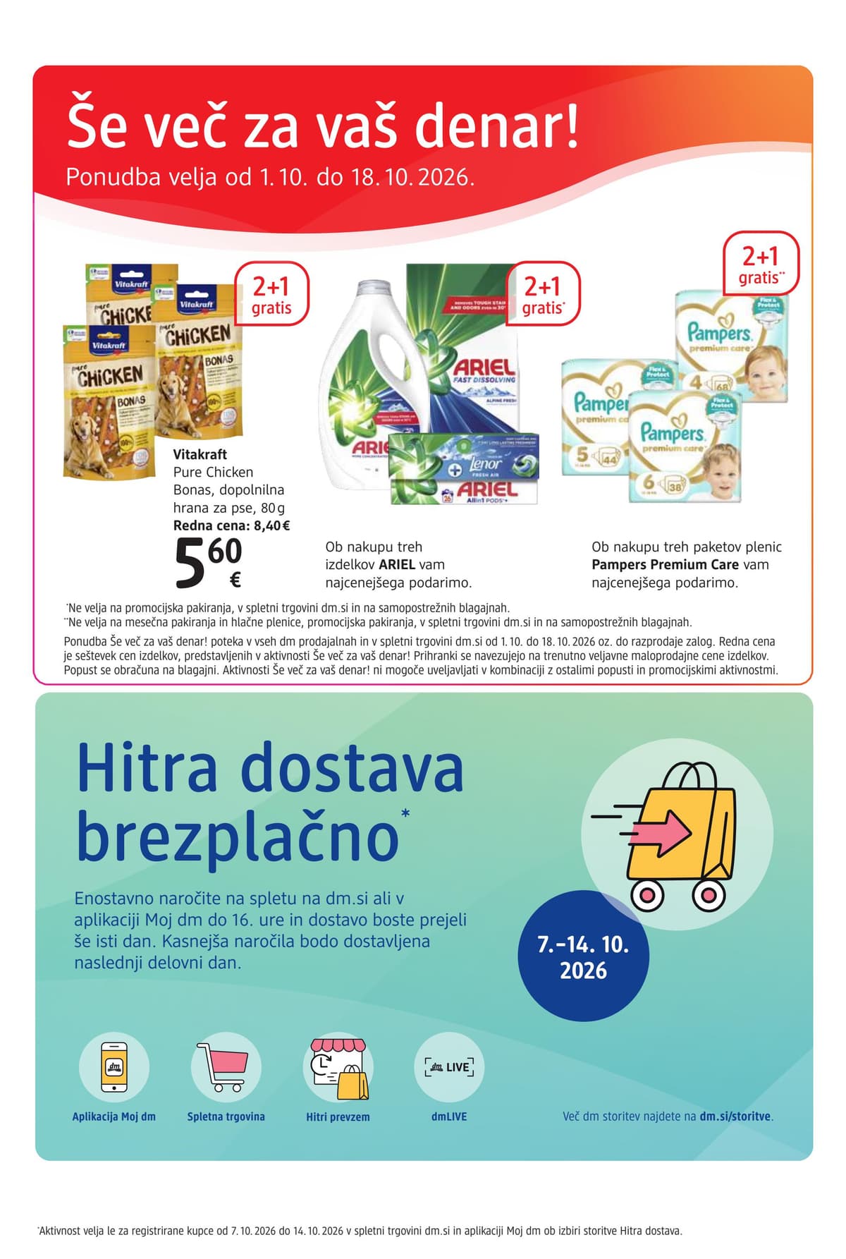 Stran 30. Dm kataloga - Oktober 2026 od 01.10.2026.