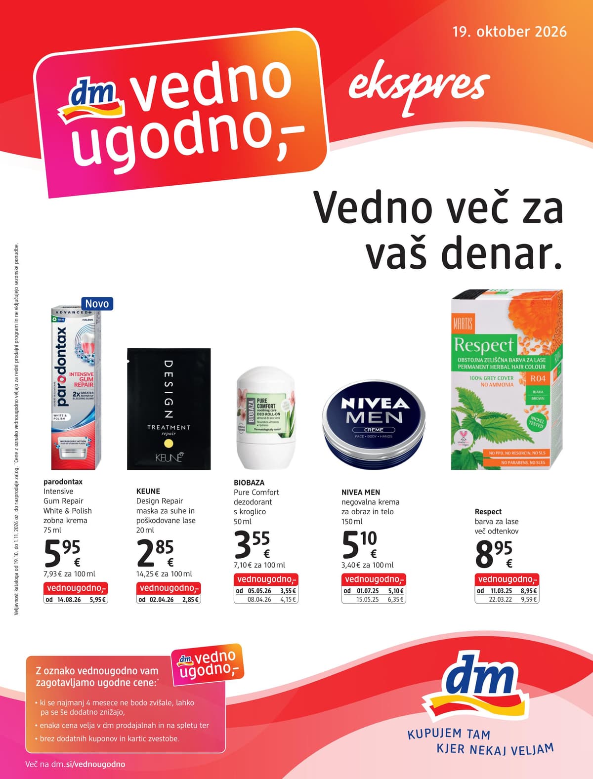 Dm katalog od 19.10.2026. - Ekspres