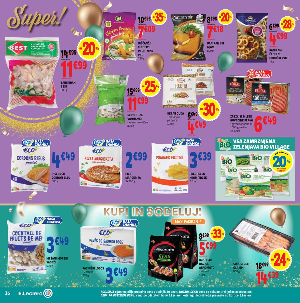 Stran 16. E.Leclerc kataloga - Akcijska ponudba od 02.03.2026.