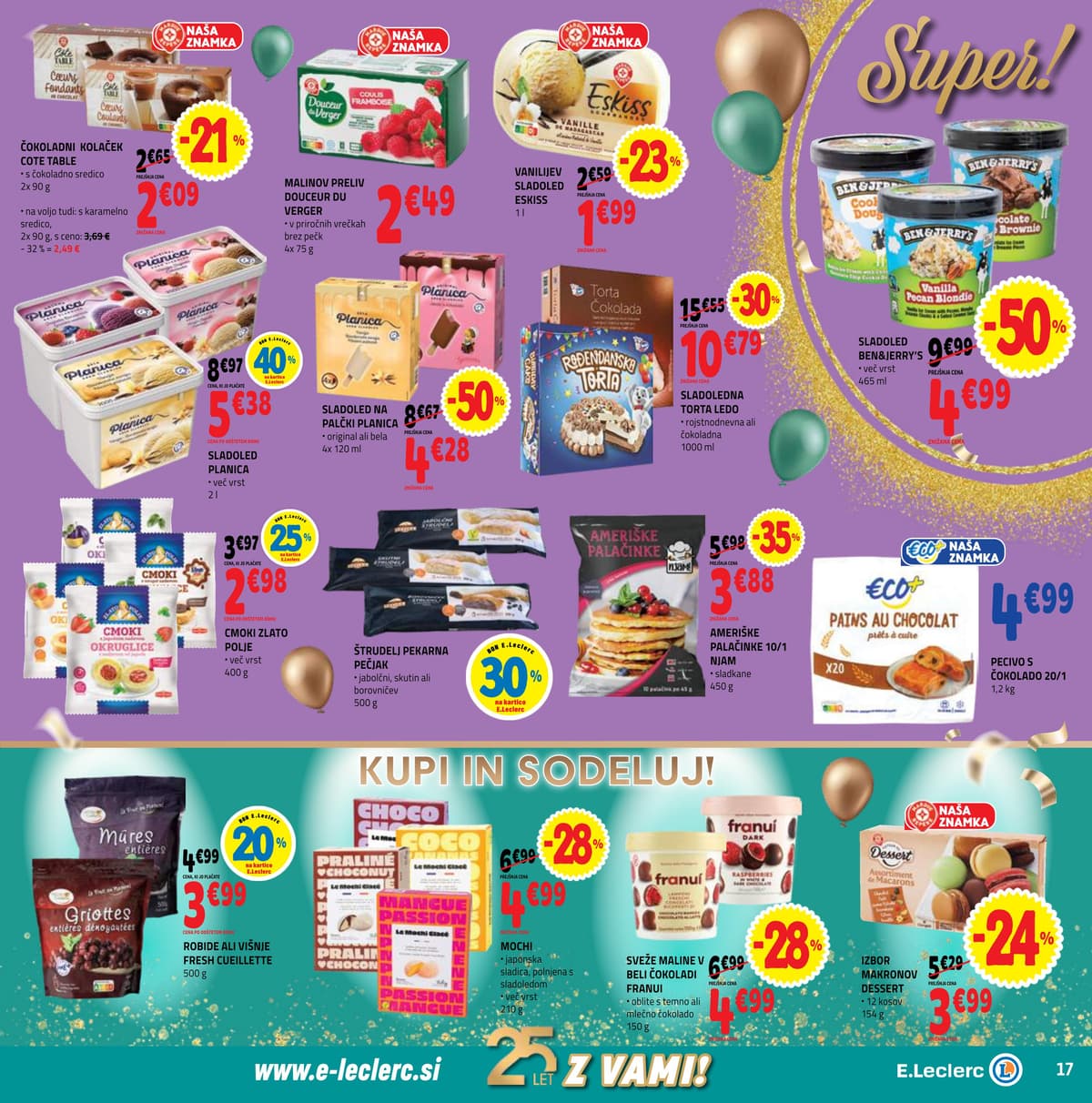 Stran 17. E.Leclerc kataloga - Akcijska ponudba od 02.03.2026.