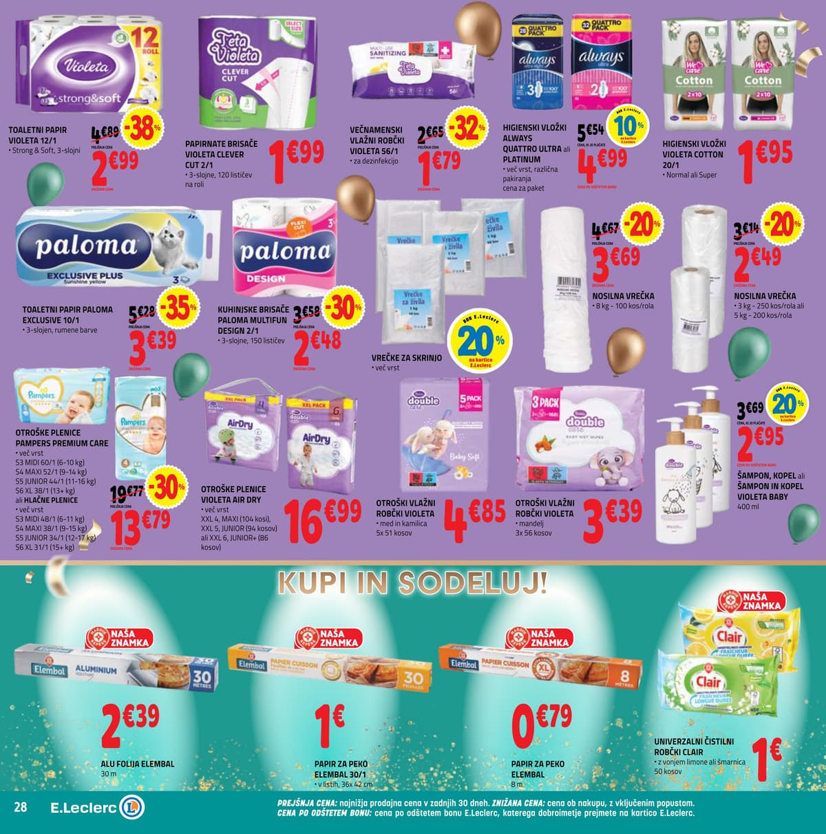 Stran 28. E.Leclerc kataloga - Akcijska ponudba od 02.03.2026.