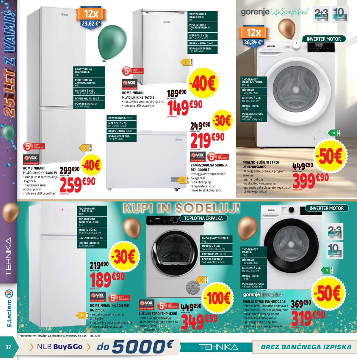 Stran 32. E.Leclerc kataloga - Akcijska ponudba od 02.03.2026.