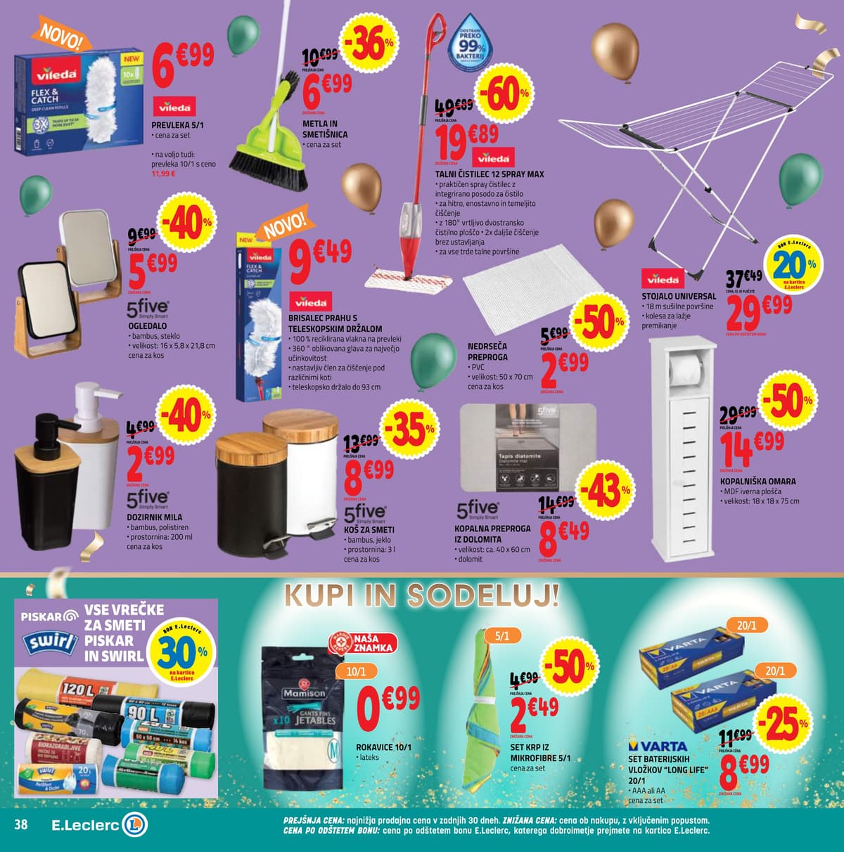 Stran 38. E.Leclerc kataloga - Akcijska ponudba od 02.03.2026.