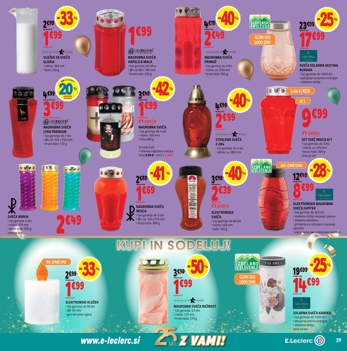 Stran 39. E.Leclerc kataloga - Akcijska ponudba od 02.03.2026.