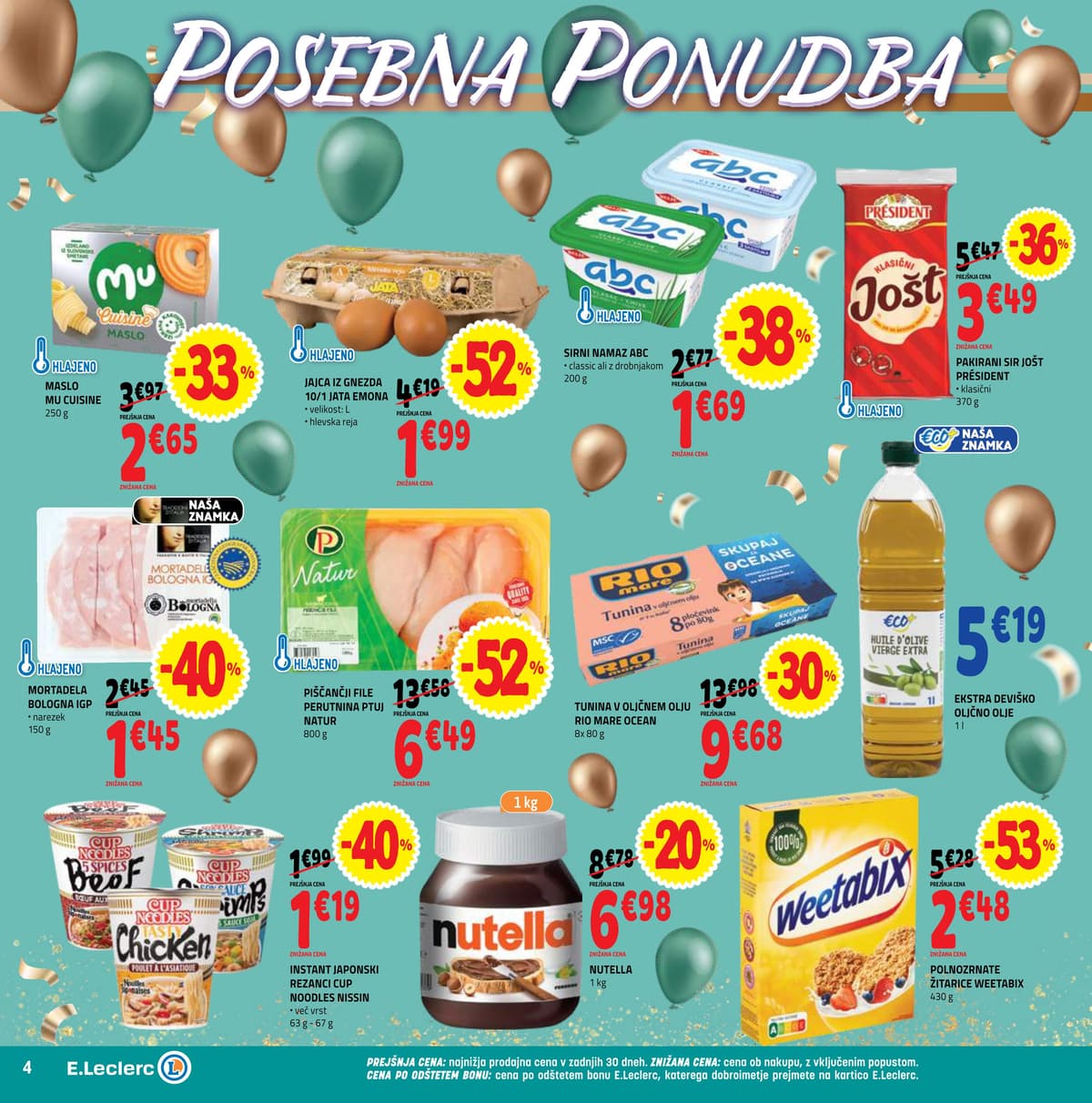 Stran 4. E.Leclerc kataloga - Akcijska ponudba od 02.03.2026.