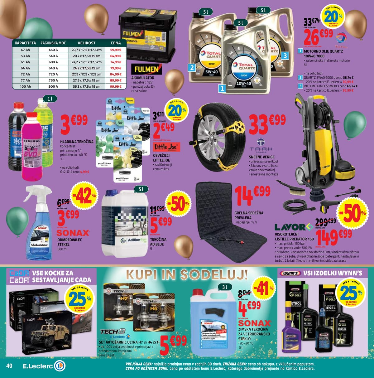 Stran 40. E.Leclerc kataloga - Akcijska ponudba od 02.03.2026.