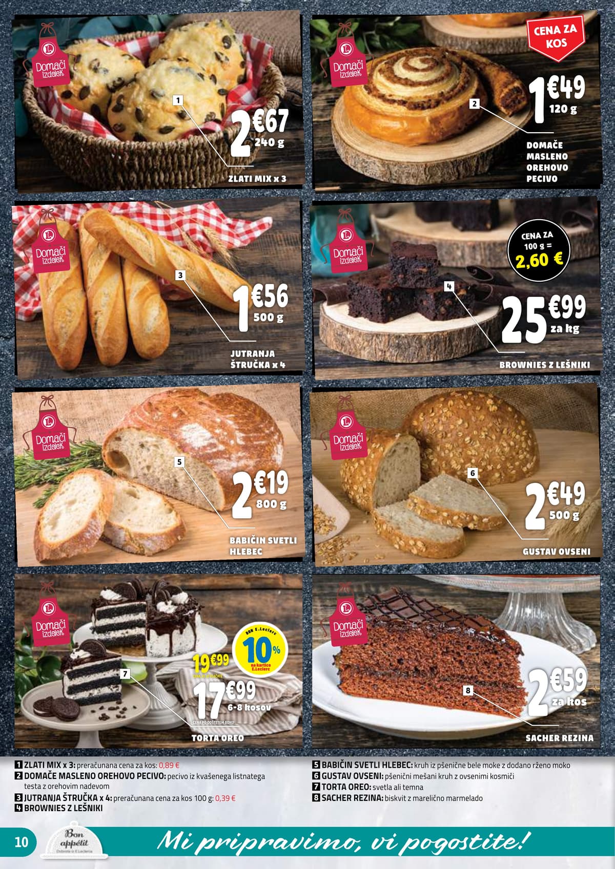 Stran 10. E.Leclerc kataloga - Akcijska ponudba od 01.03.2026.