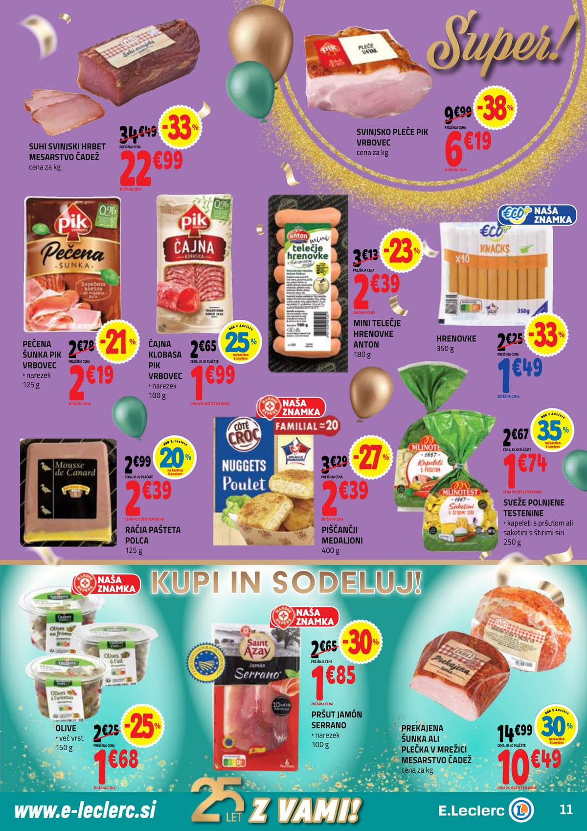 Stran 11. E.Leclerc kataloga - Akcijska ponudba od 01.03.2026.