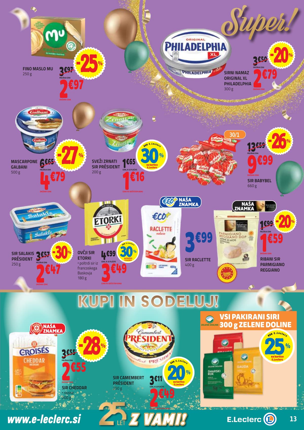 Stran 13. E.Leclerc kataloga - Akcijska ponudba od 01.03.2026.