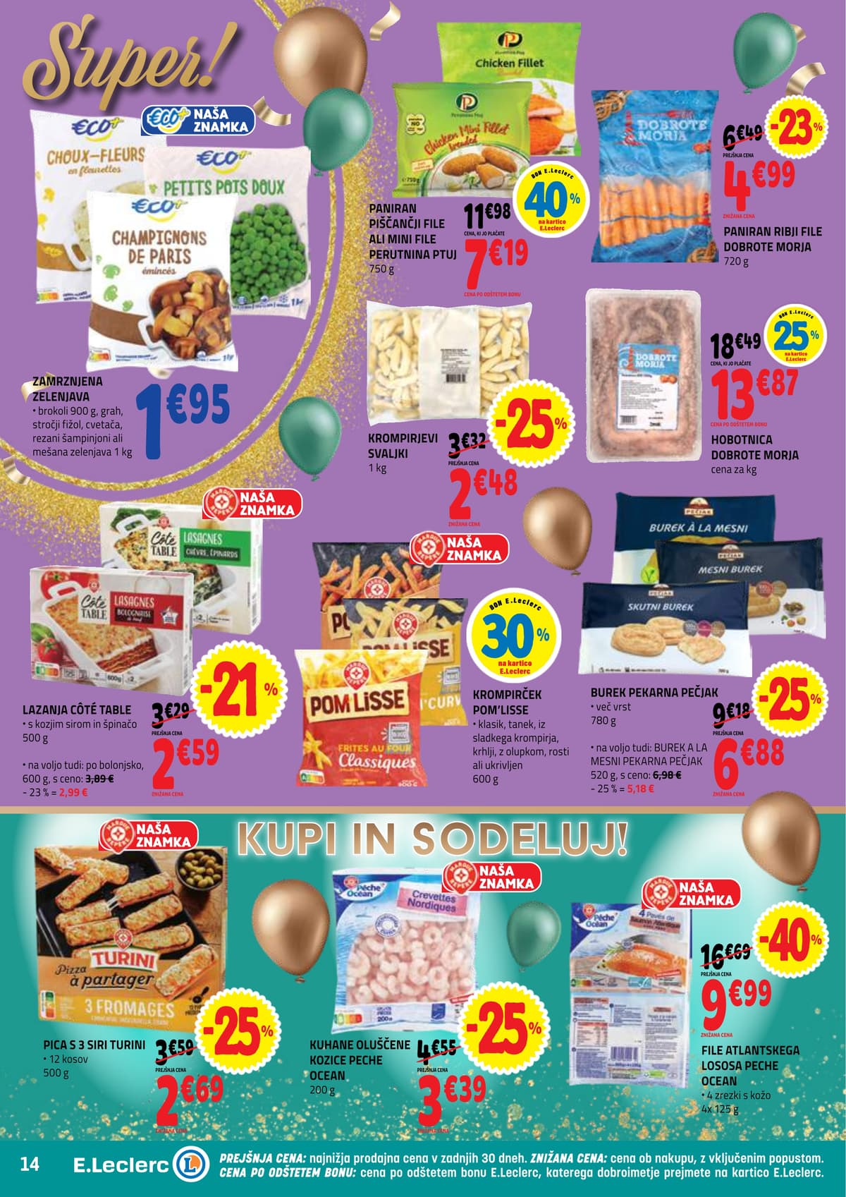 Stran 14. E.Leclerc kataloga - Akcijska ponudba od 01.03.2026.