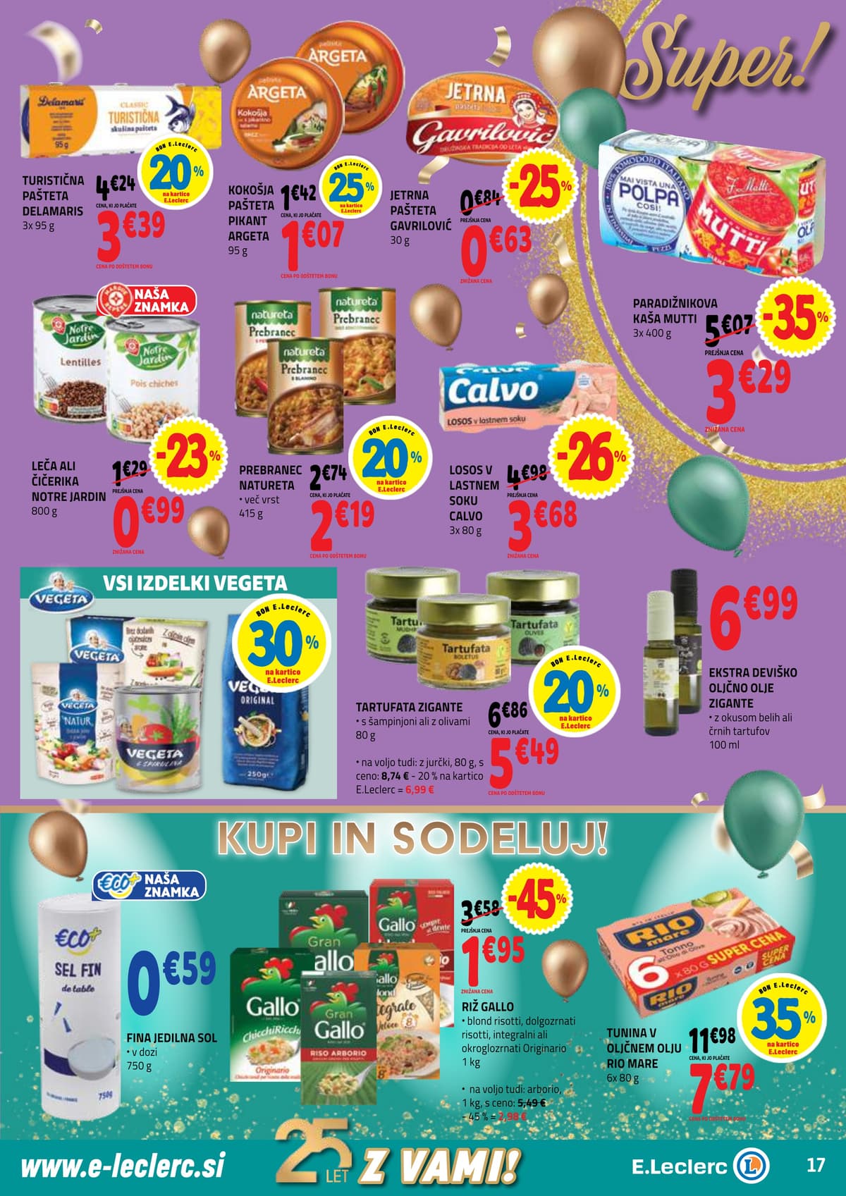 Stran 17. E.Leclerc kataloga - Akcijska ponudba od 01.03.2026.
