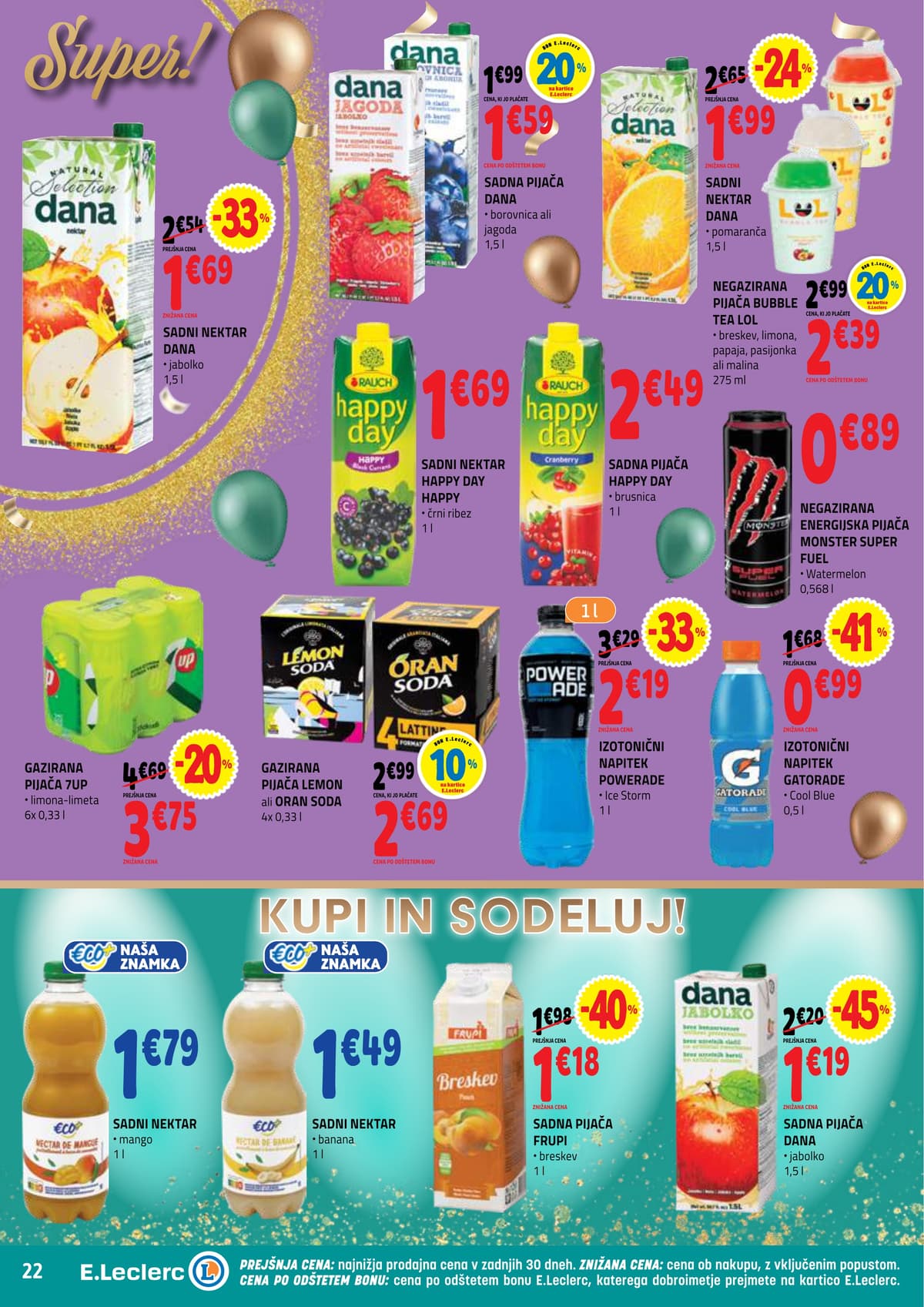 Stran 22. E.Leclerc kataloga - Akcijska ponudba od 01.03.2026.