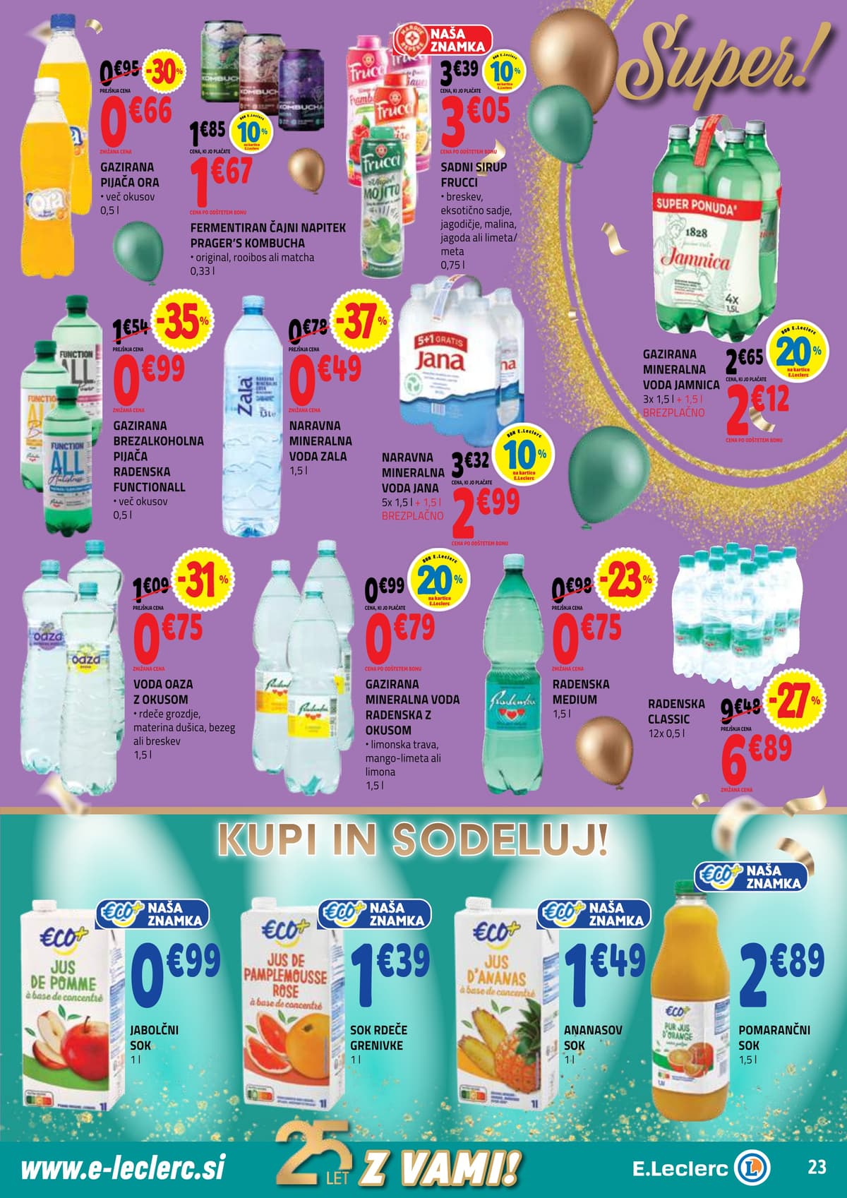 Stran 23. E.Leclerc kataloga - Akcijska ponudba od 01.03.2026.