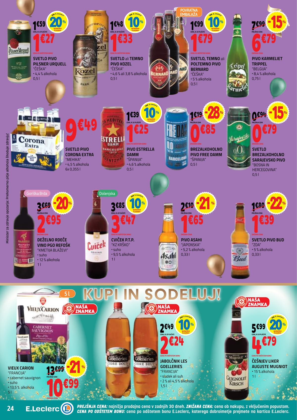 Stran 24. E.Leclerc kataloga - Akcijska ponudba od 01.03.2026.